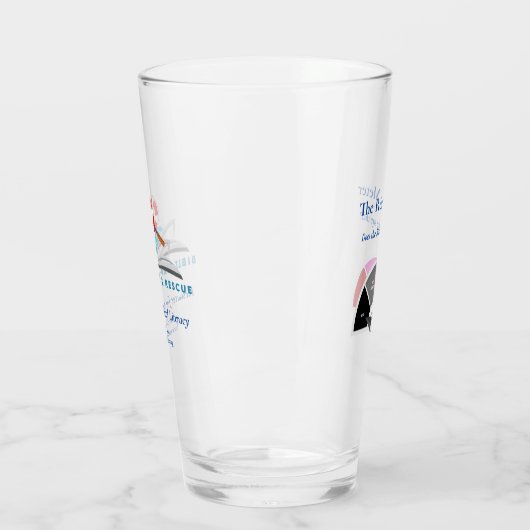 Suche und Rettung in der Bibel - Glass Tumbler (Links)