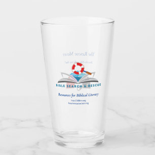 Suche und Rettung in der Bibel - Glass Tumbler