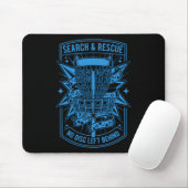 Suche und Rettung Keine Disc Left Behind Disc Golf Mousepad (Mit Mouse)