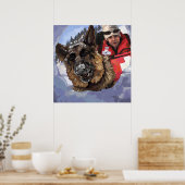 Suche und Rettung Poster (Küche)