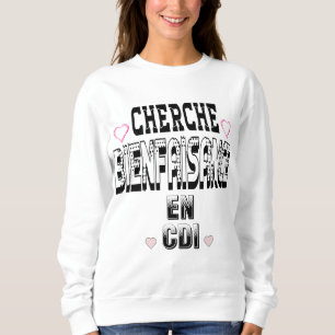 Suche Wohltätigkeit auf Lebenszeit Sweatshirt