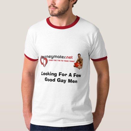 Suchen einiger guter homosexueller Männer T-Shirt (Vorderseite)