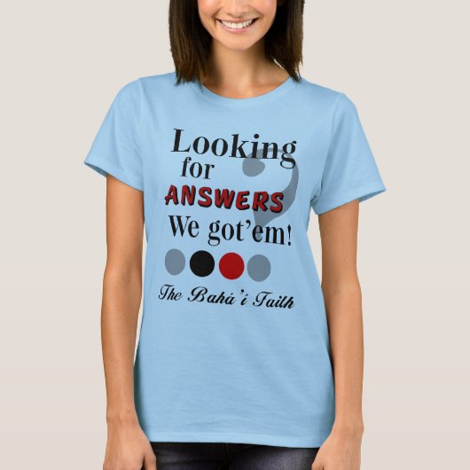 Suchen nach Antworten T-Shirt (Vorderseite)