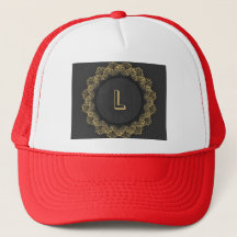 Suchen nach dem gedruckten Monogramm mit dem Anfan