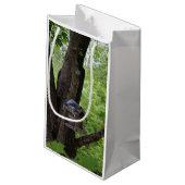 Suchen nach einem Biss, um zu essen Kleine Geschenktüte (Rückseite Schrägansicht)