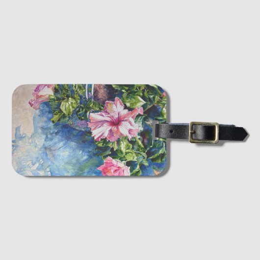 Suchen nach hübschem Rosa Gepäckanhänger (Vorderseite (Horizontal))