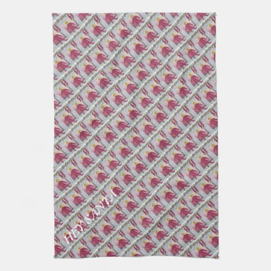 SUCHEN NACH SANTA HANDTUCH (Vertikal)