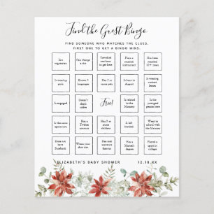 Suchen Sie das Gast-Bingo Baby Showspiel