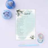 Suchen Sie den Flyer der Game Card Guest Bridal (Einzeln)