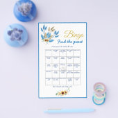 Suchen Sie den Gast-Bingo-Brautparty-Game-Card-Fly Flyer (Einzeln)