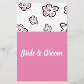 Suchen Sie die Gast-, Brautparty Game Card Rosa Li Flyer (Hinten)