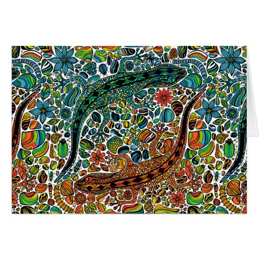 Suchen Sie die Geckos (Vorderseite (Horizontal))