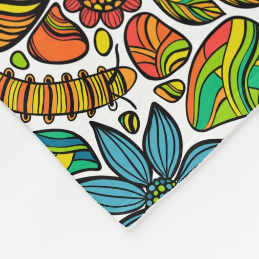 Suchen Sie die Geckos Fleecedecke (Ecke)