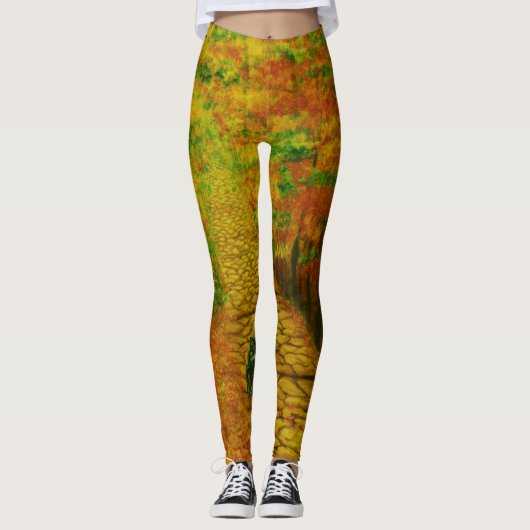 "Suchen Sie die Katze"-Leggings Leggings (Vorderseite)