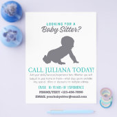 Suchen Sie ein Baby Sitter Business Grosses Flyer (Einzeln)