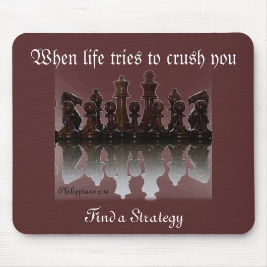 Suchen Sie ein Strategiemousepad Mousepad (Vorne)