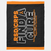 SUCHEN SIE EINE KURZE/KABEL...RSD/CRPS-FLEECKET FLEECEDECKE (Vorderseite)