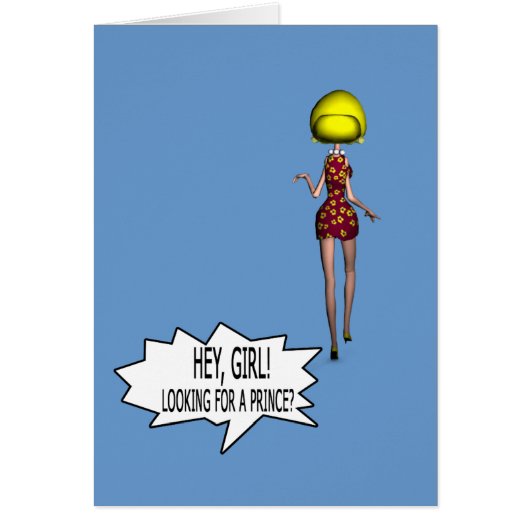 Suchen Sie einen Prinzen? (Vorne)