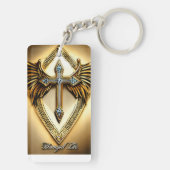 Suchen Sie einen Titel oder einen Namen für einen  Schlüsselanhänger (Rückseite)