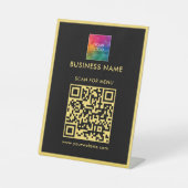 Suchen Sie hier nach Menu QR Code Hochladen Ihres Sockelschild (Vorderseite)