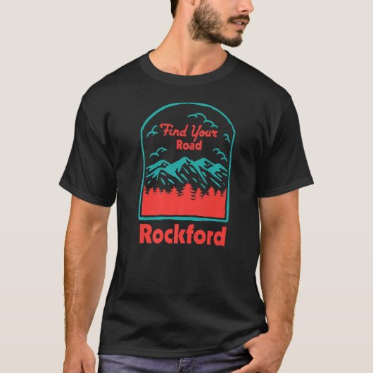 Suchen Sie Ihr Road Camping Redewendungen Campingz T-Shirt (Vorderseite)