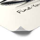 Suchen Sie Ihr Zentrum Poster (Ecke)