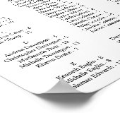 Suchen Sie Ihre Sitzplatine Poster (Ecke)