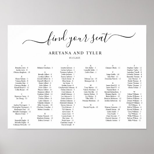 Suchen Sie Ihre Sitzplatine Poster (Vorne)