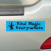 Suchen Sie Magic Everywhere (blau) von Cussdum Des Autoaufkleber (Auf Auto)