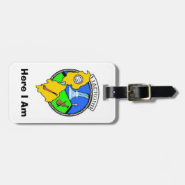 Suchen Sie meinen Personalisierten Leitrim-Landkre Gepäckanhänger