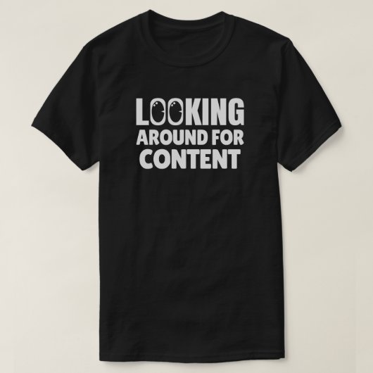 Suchen Sie nach Content T-Shirt (Design vorne)