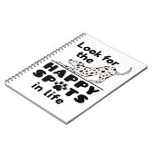 Suchen Sie nach den glücklichen Spots in Life Dalm Notizblock (Linke Seite)