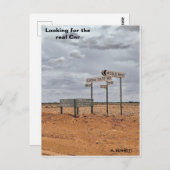 Suchen Sie nach der richtigen Zentralbank Postkarte (Vorne/Hinten)