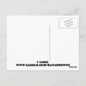 Suchen Sie nach Ihnen! Postkarte (Rückseite)
