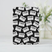 Suchen Sie nach Ihrem Logo oder nach einem beliebi Einladung (Stehend Vorderseite)