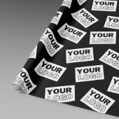 Suchen Sie nach Ihrem Logo oder nach einem beliebi Geschenkpapier