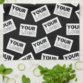 Suchen Sie nach Ihrem Logo oder nach einem beliebi Geschirrtuch (Gefaltet)