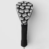 Suchen Sie nach Ihrem Logo oder nach einem beliebi Golf Headcover (Vorderseite)