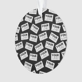 Suchen Sie nach Ihrem Logo oder nach einem beliebi Ornament (Vorderseite)