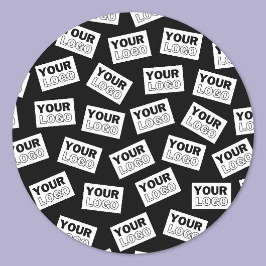 Suchen Sie nach Ihrem Logo oder nach einem beliebi Runder Aufkleber
