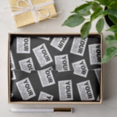 Suchen Sie nach Ihrem Logo oder nach einem beliebi Seidenpapier (Geschenk)