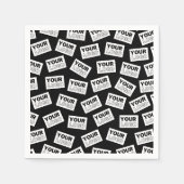 Suchen Sie nach Ihrem Logo oder nach einem beliebi Serviette (Vorderseite)