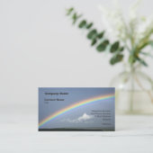 Suchen Sie nach Rainbow Business Cards Visitenkarte (Stehend Vorderseite)