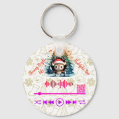 Suchen Sie nach Rudolph's Nose Schlüsselanhänger. Schlüsselanhänger (Rückseite)