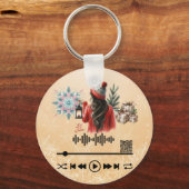 Suchen Sie nach , Schlüsselanhänger "Let it Snow" (Rückseite)