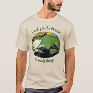 Suchen Sie nach Zauber-Frosch-Inspirationswörtern T-Shirt