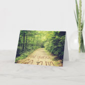 Suchen Sie selbst führen Sie inspirierende Running Karte (Rückseite)