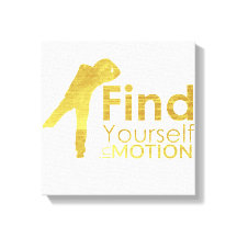 Suchen Sie sich in der Leinwand von Motion | Gold