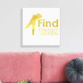 Suchen Sie sich in der Leinwand von Motion | Gold (Insitu (Wohnzimmer))