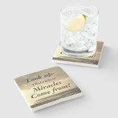 SUCHEN STEINUNTERSETZER (Seitenansicht)